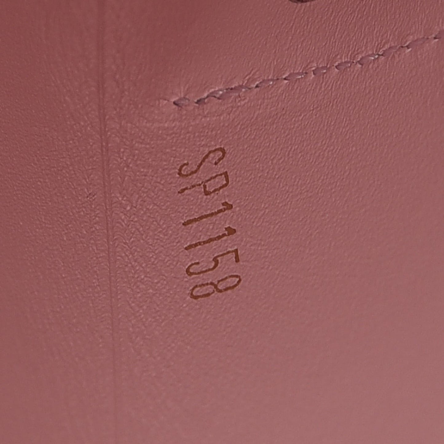 Monogram Large Kirigami Pochette Insert Rose Ballerine