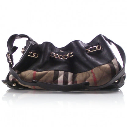 Burberry Leather Canvas Prorsum House Check Margaret 1 of 10