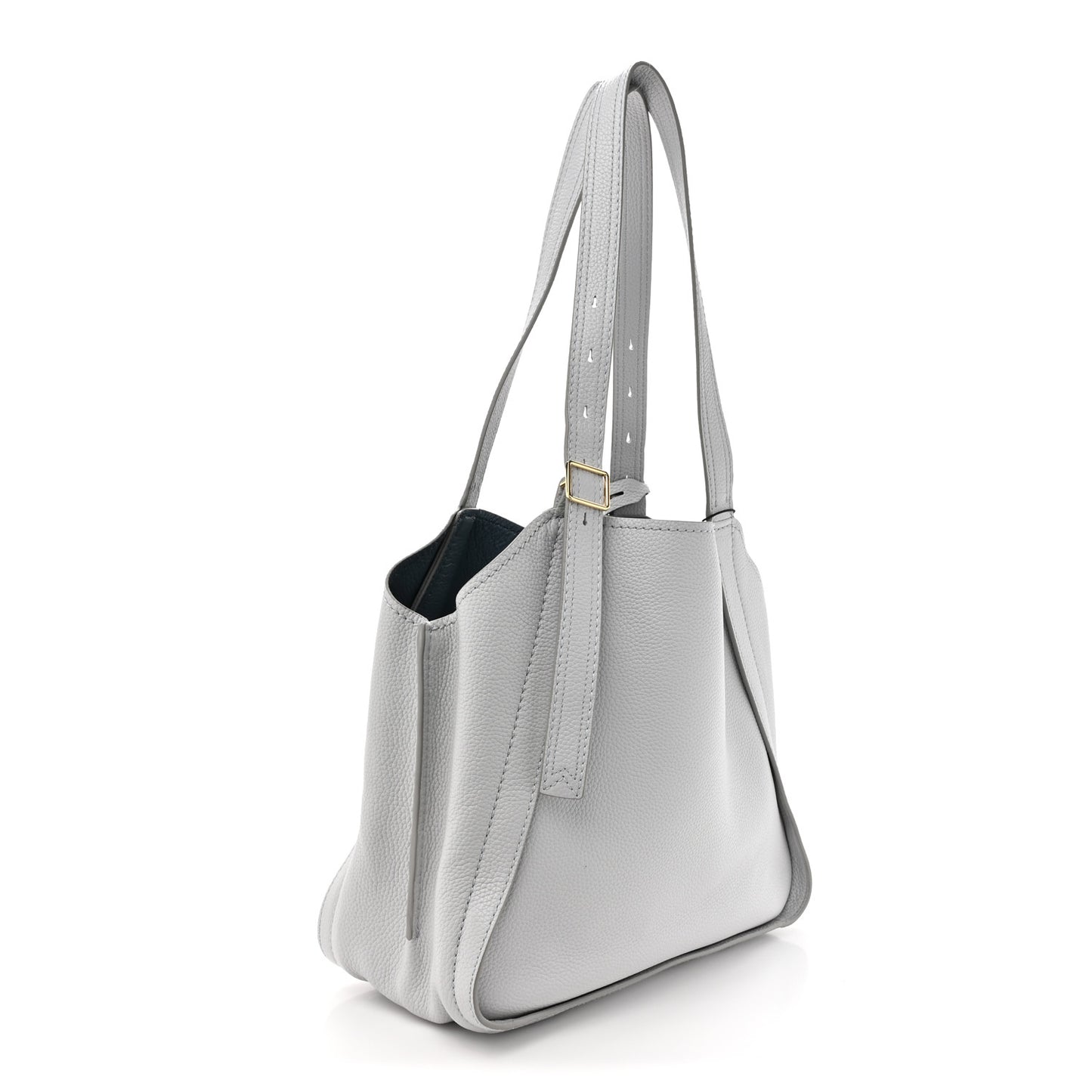 Grained Calfskin The Director Tote Harbor Mist