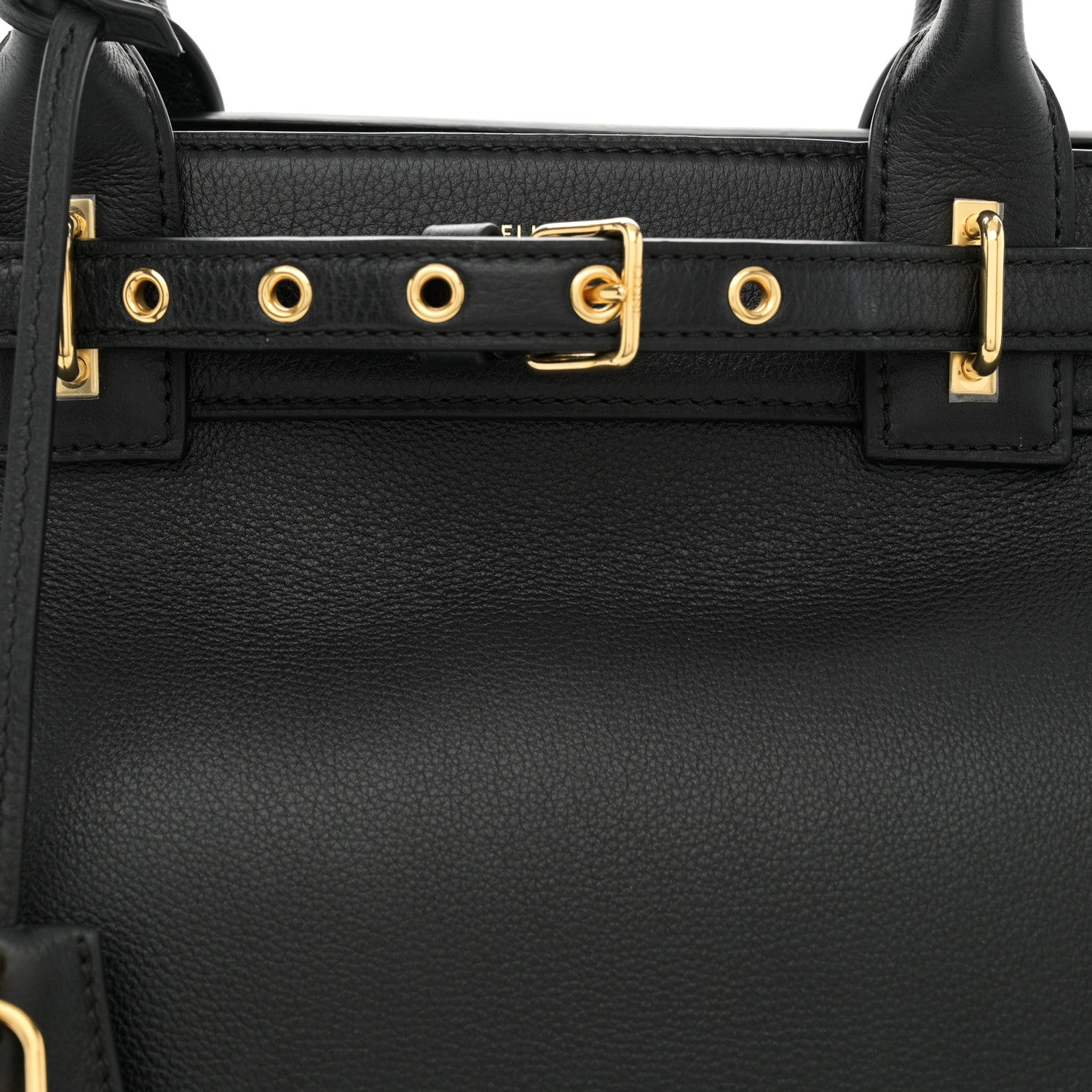 Celine Supple Calfskin Medium Conti Black 9 of 11
