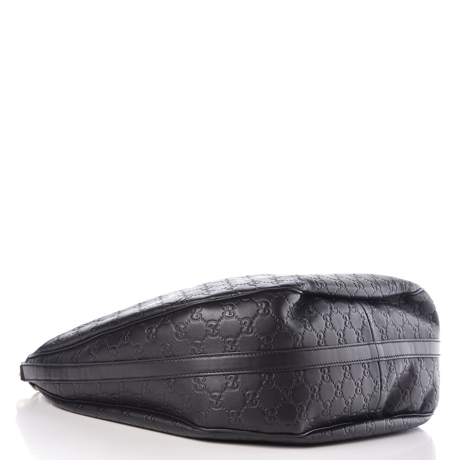 Gucci Guccissima Large GG Twins Hobo Black 4 of 12