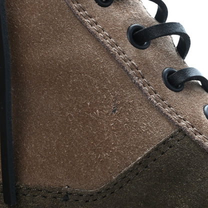Louis Vuitton Suede Calfskin Monogram Laureate Platform Desert Boots 40 Taupe 11 of 13