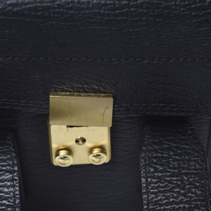 3.1 Phillip Lim 3.1 Textured Calfskin Mini Pashli Satchel Black 9 of 13