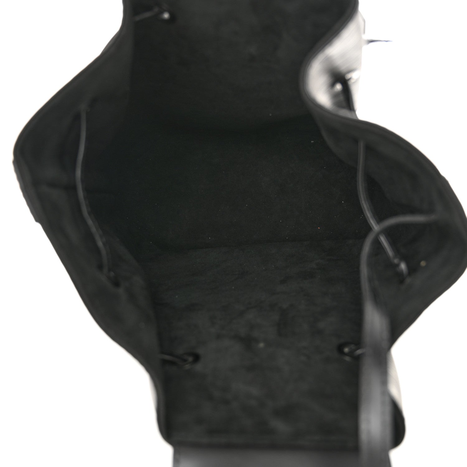 Louis Vuitton Epi Sac a Dos Drawstring Bag Black 5 of 10