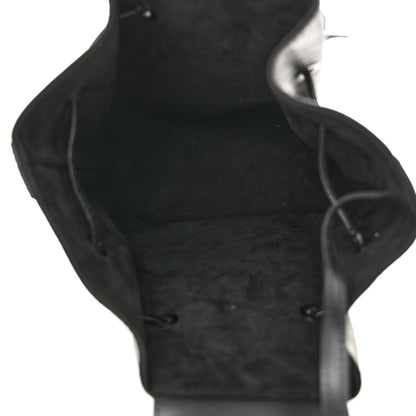Louis Vuitton Epi Sac a Dos Drawstring Bag Black 5 of 10