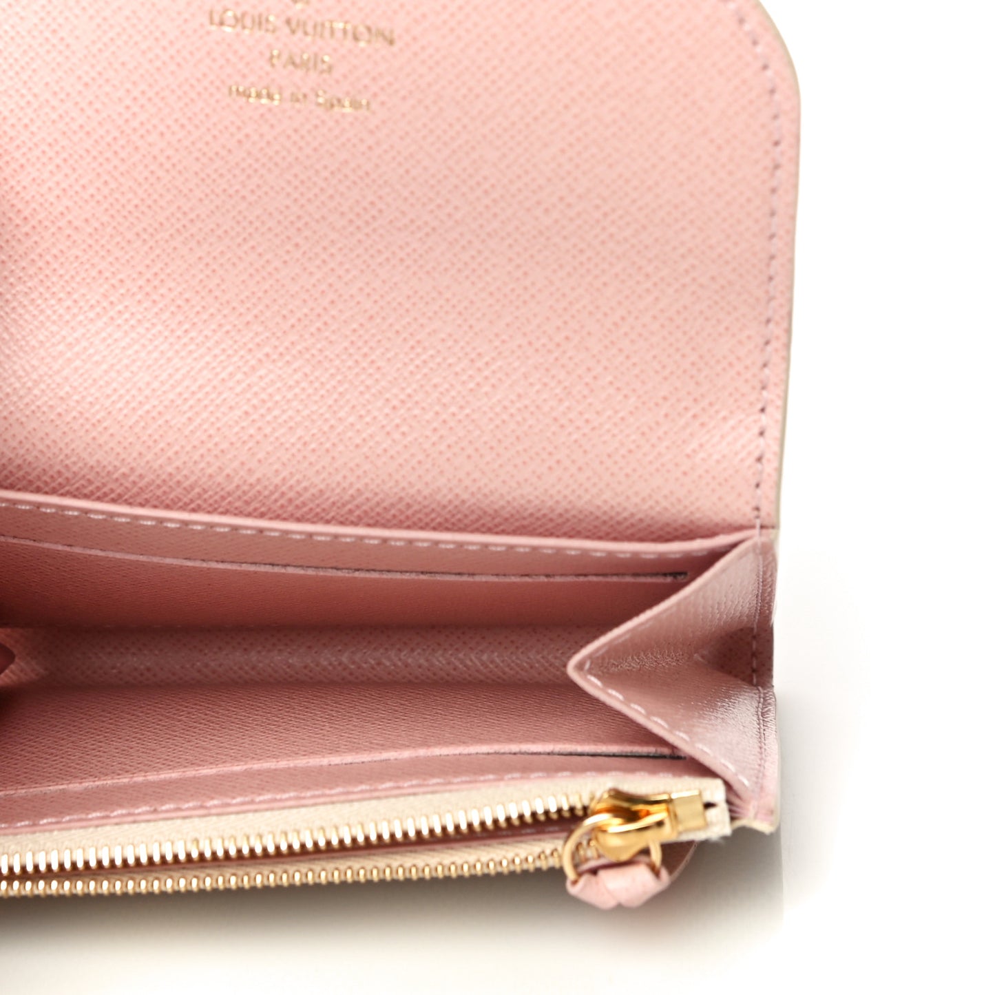 Damier Azur Rosalie Coin Purse Rose Ballerine