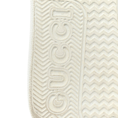 Gucci Calfskin GG Tennis Embossed Perforated Womens Platform 55mm Sneakers 35 Great White 7 of 14