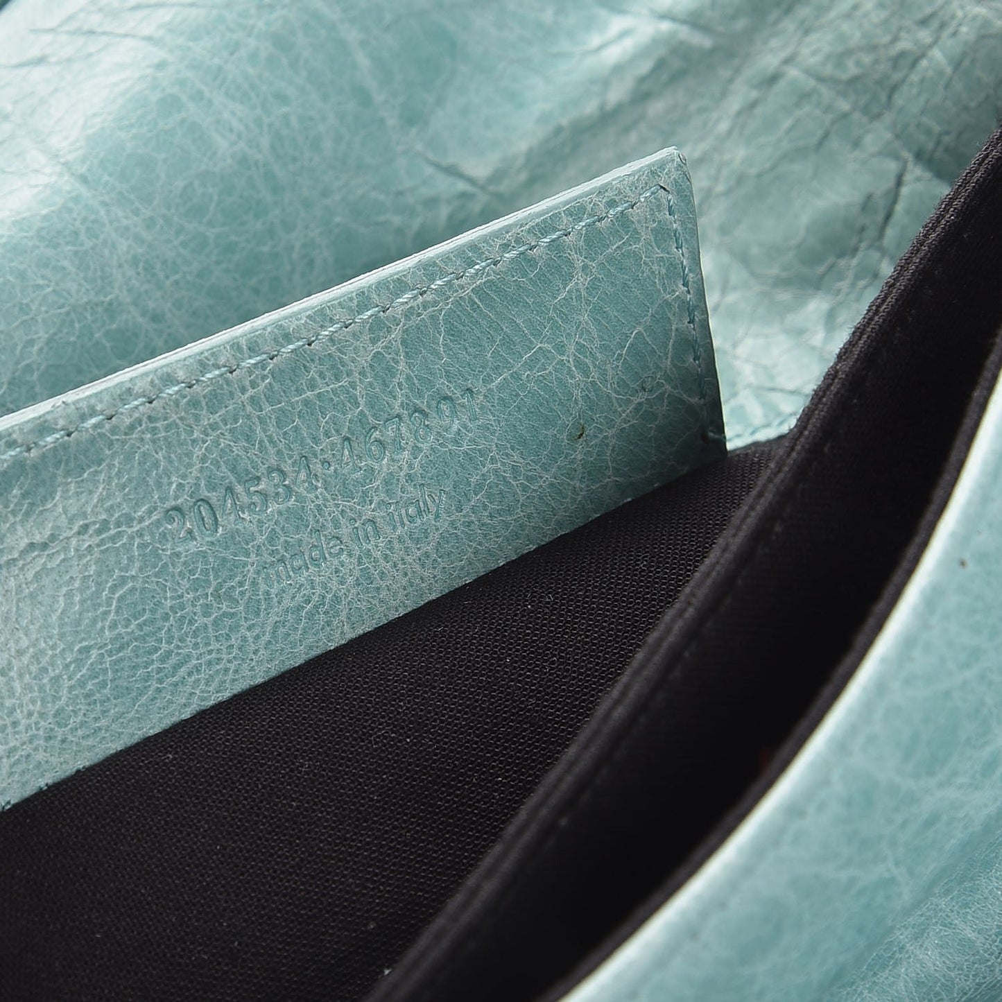 Agneau Giant Brogues Hardware Envelope Clutch Maldives