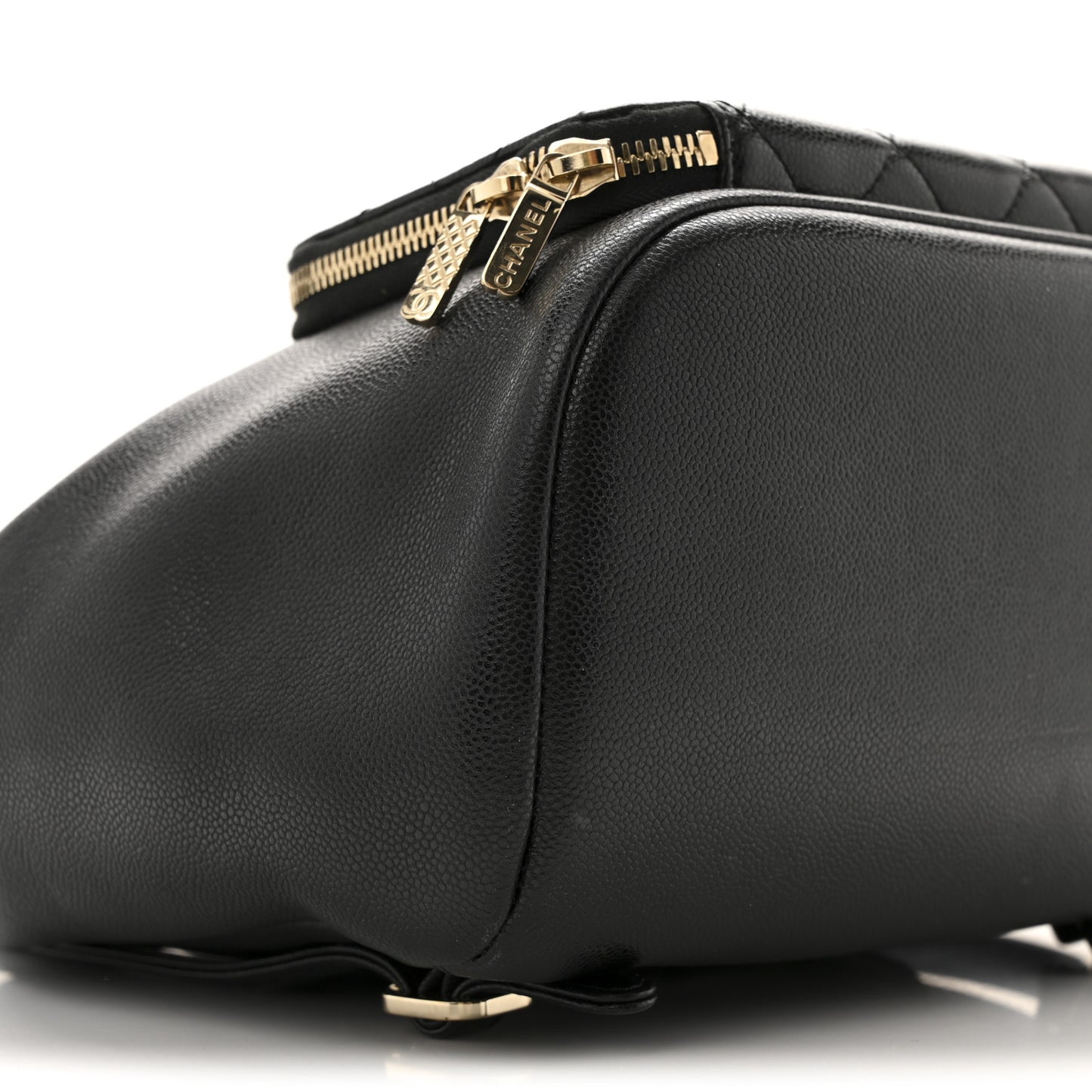 Caviar Quilted Business Affinity Backpack Black