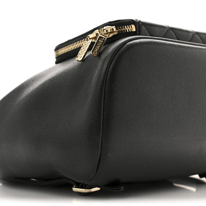 Chanel Caviar Quilted Business Affinity Backpack Black 9 of 12