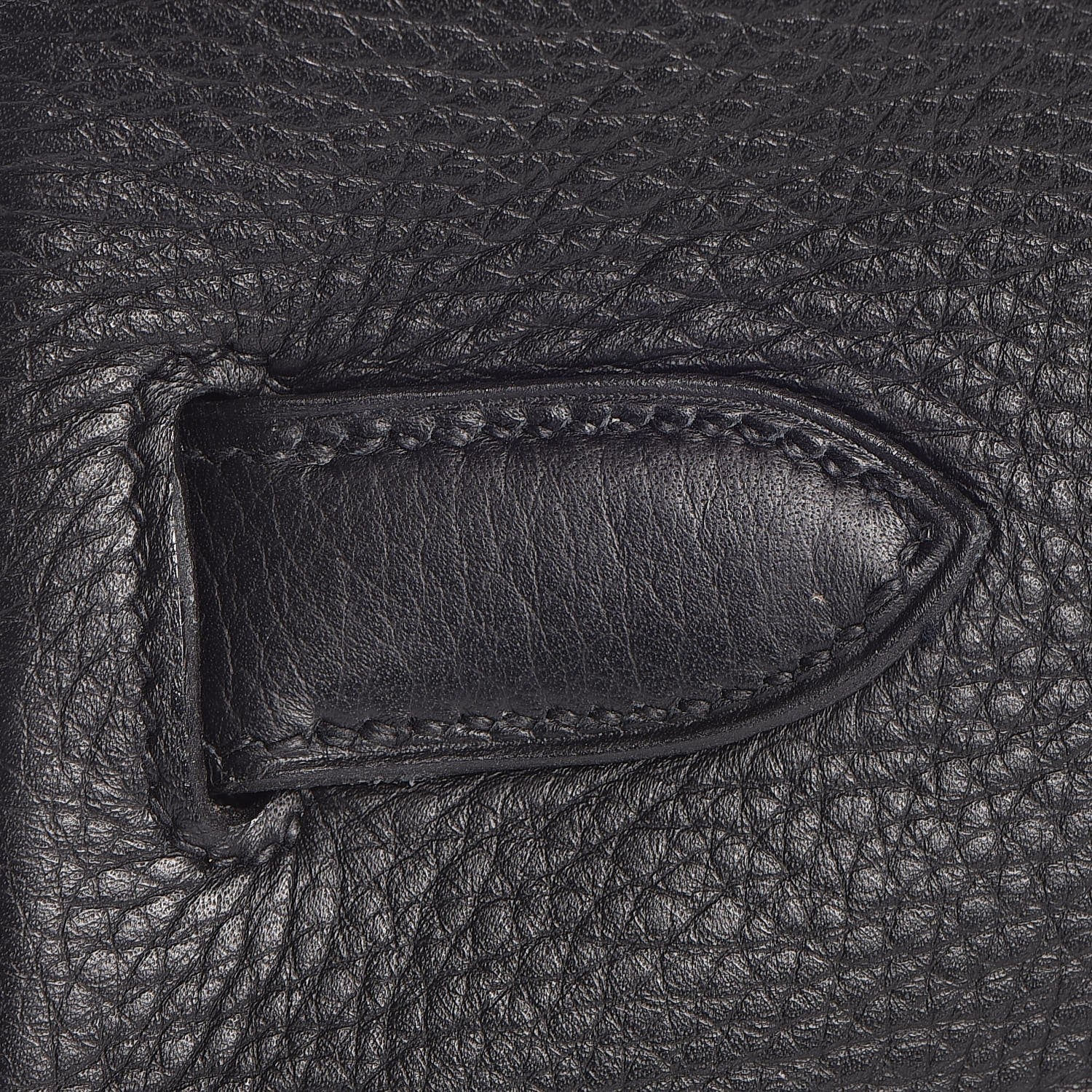 Hermes Taurillon Clemence Kelly 40 Black 11 of 35
