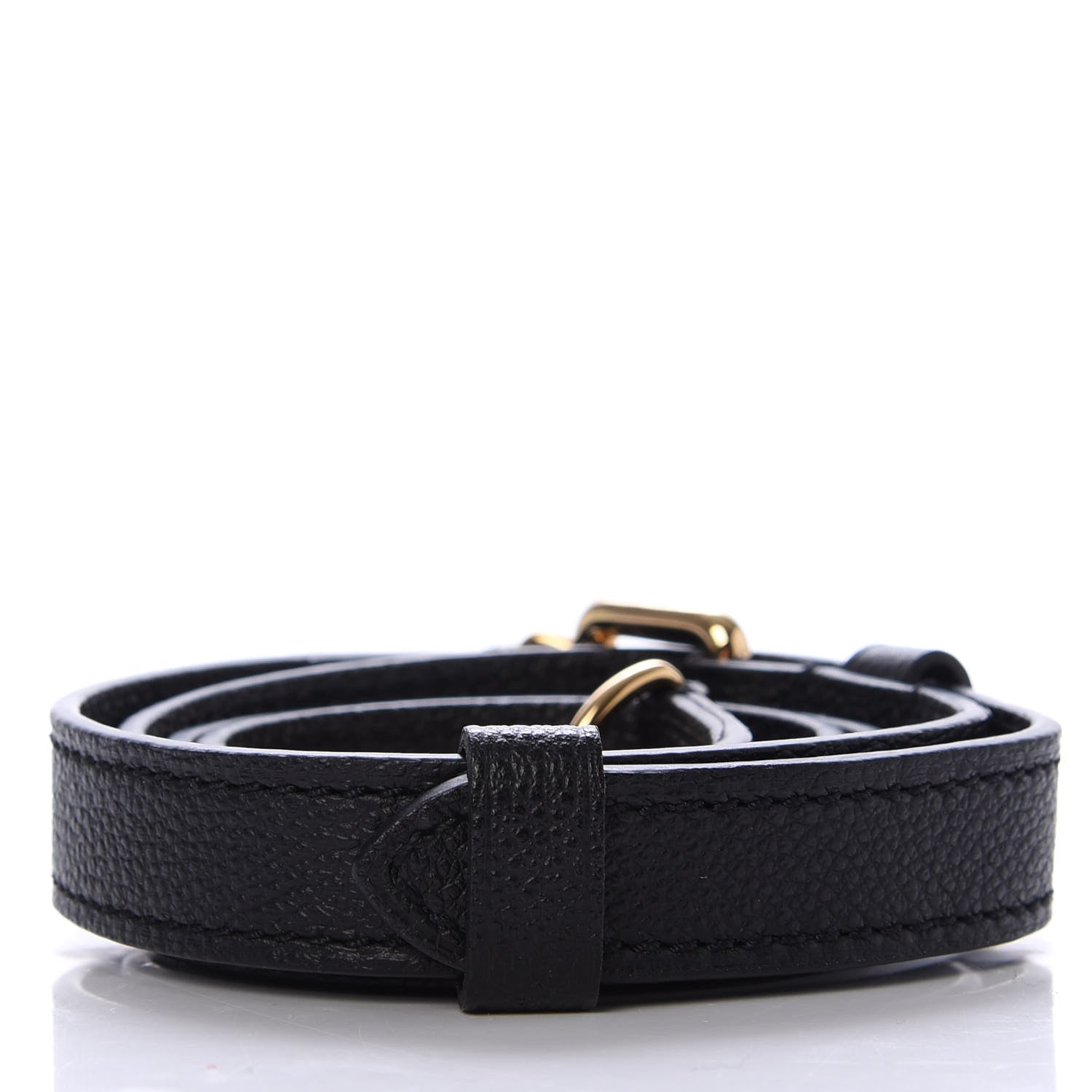 Louis Vuitton Calfskin Metis Adjustable Shoulder Strap Black 2 of 4