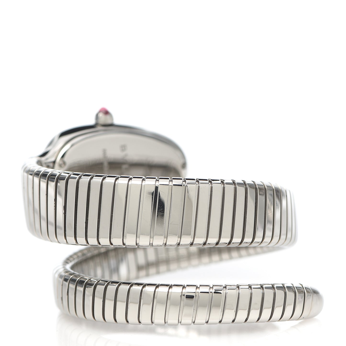 Stainless Steel 35mm Serpenti Tubogas Quartz Watch