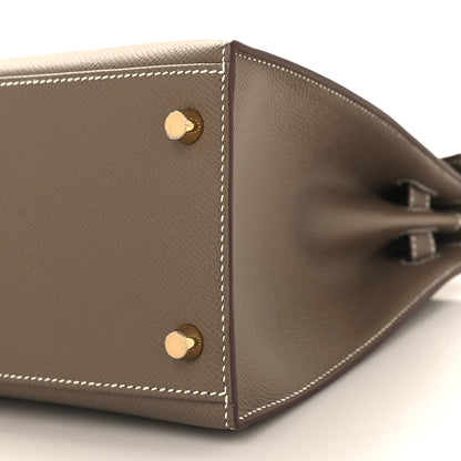 Hermes Epsom Kelly Sellier 28 Etoupe 10 of 11