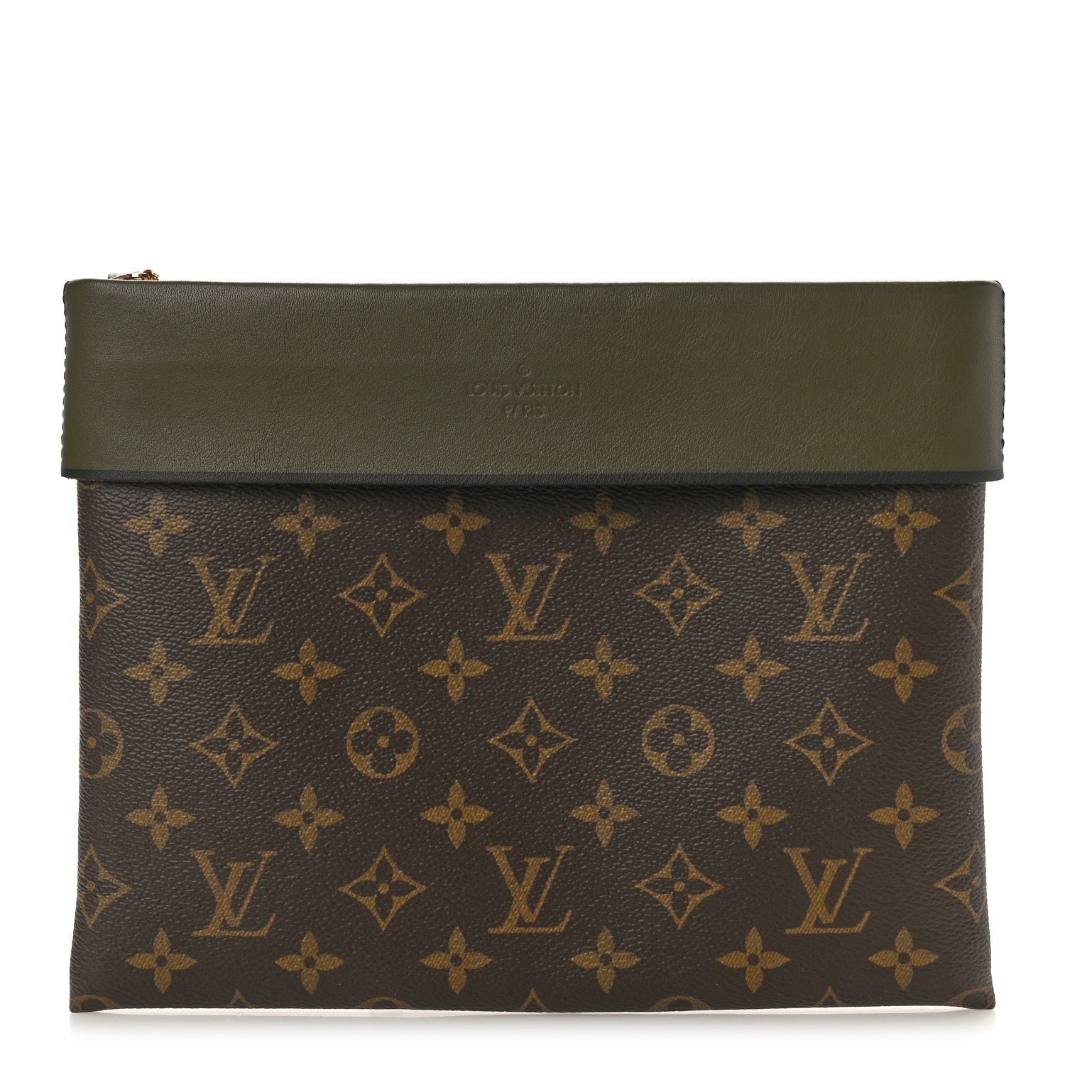 Louis Vuitton Monogram Tuileries Pochette Kaki 1 of 7