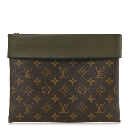 Louis Vuitton Monogram Tuileries Pochette Kaki 1 of 7