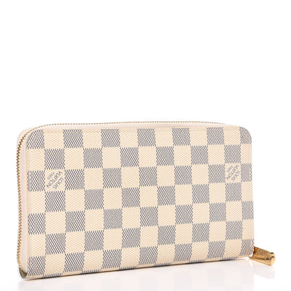 Louis Vuitton Damier Azur Zippy Organizer Wallet 3 of 9