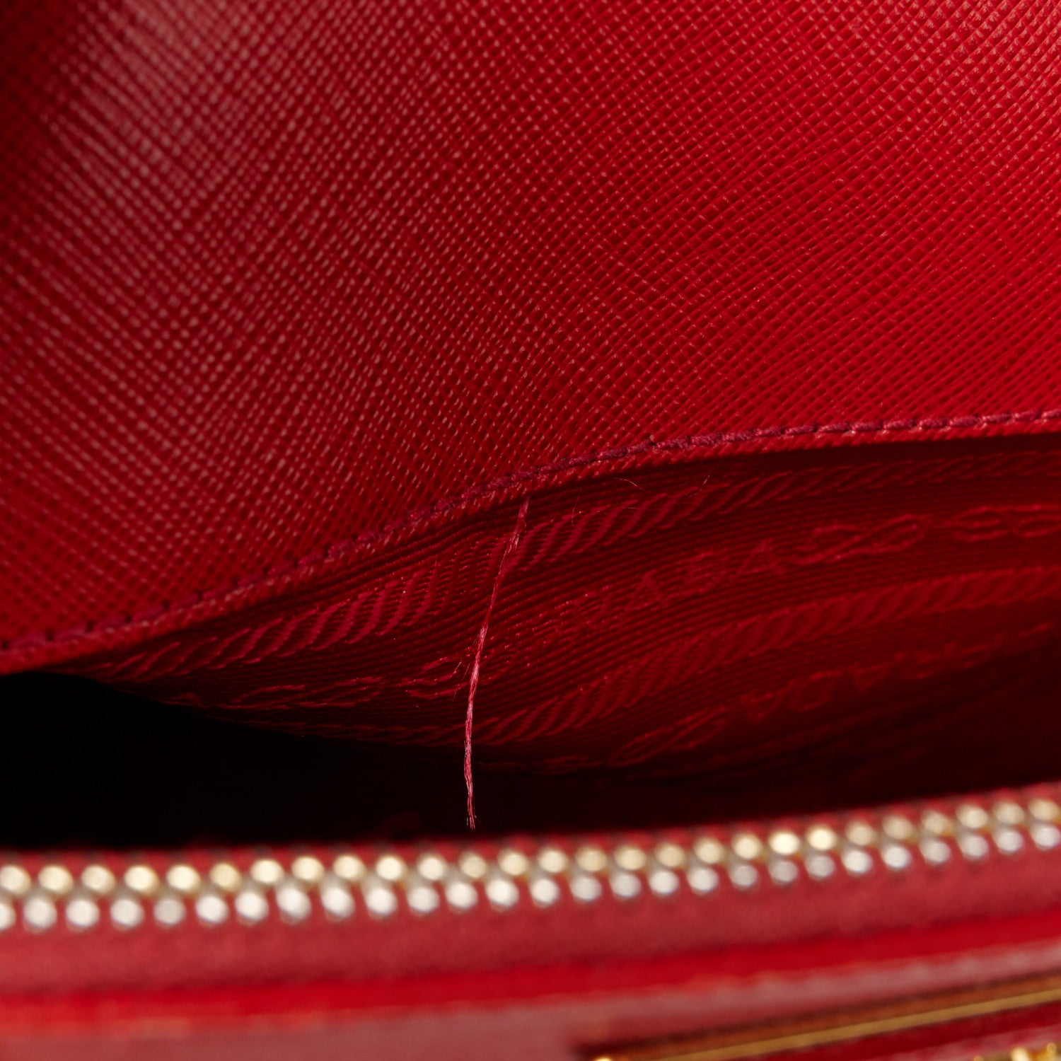 Prada Saffiano Medium Galleria Double Zip Tote Fuoco 12 of 15