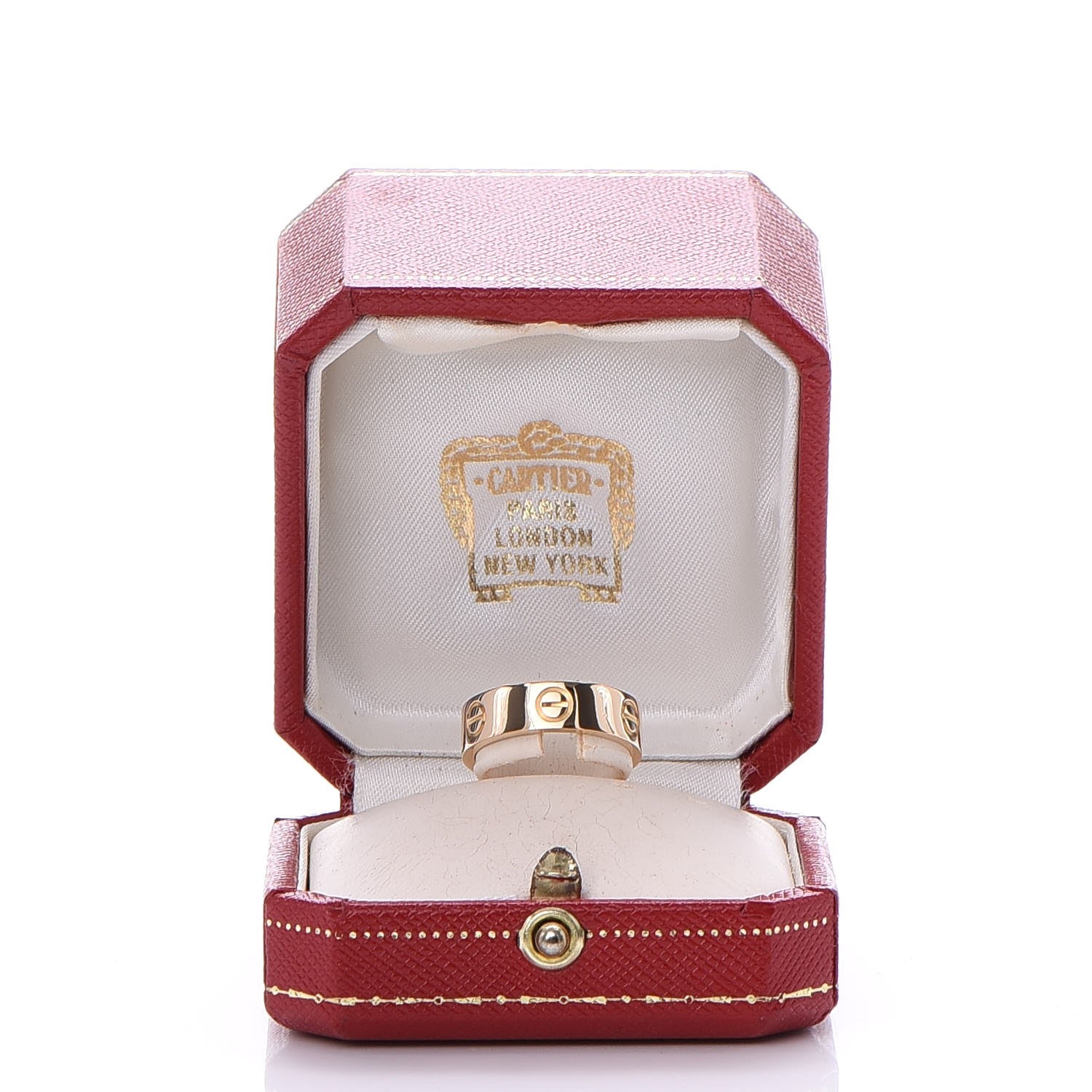 Cartier 18K Yellow Gold 5.5mm LOVE Ring 52 6 5 of 5