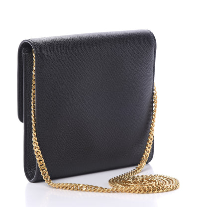 Valentino Garavani Calfskin VLogo Crossbody Bag Black 2 of 9
