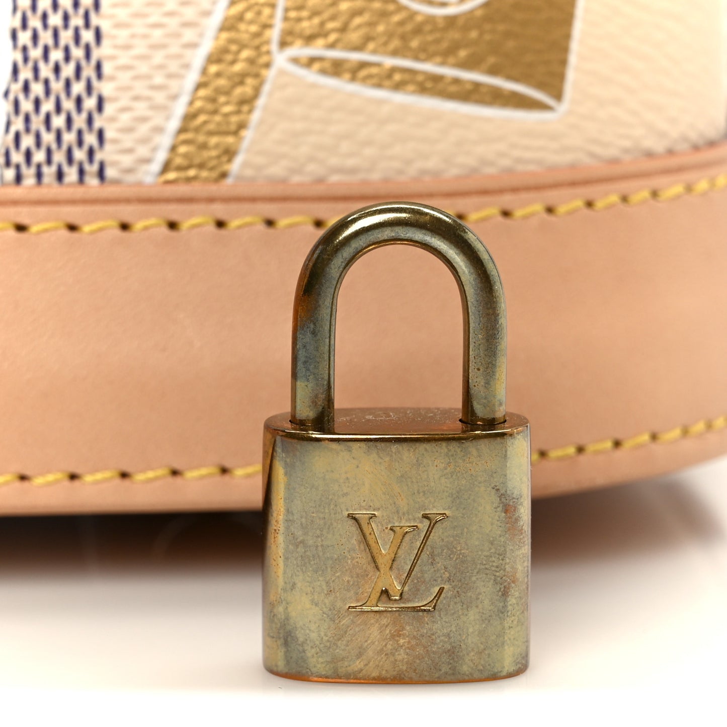 Damier Azur Nautical Alma BB