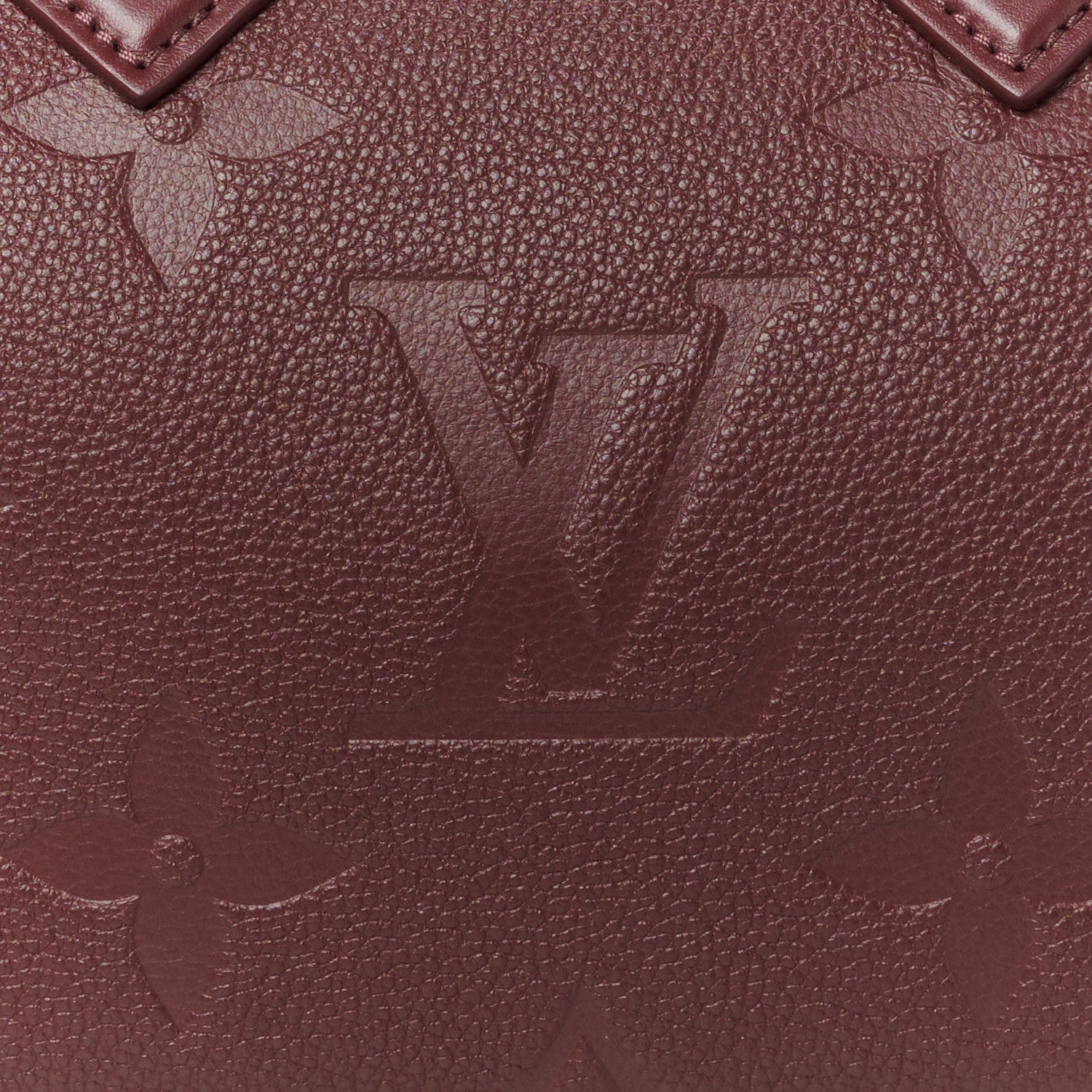 Louis Vuitton Empreinte Monogram Giant Speedy Bandouliere 25 Wine 9 of 12