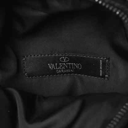 Valentino Garavani Nylon Camubutterfly Mini Backpack Black 6 of 7