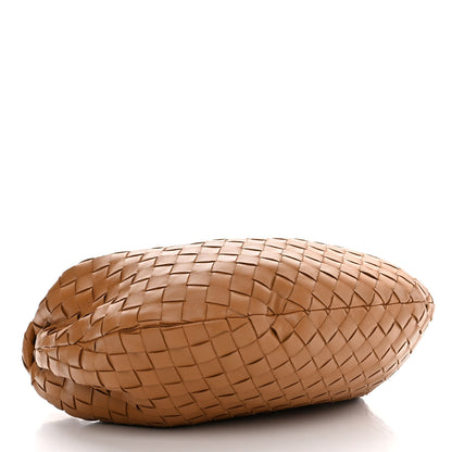 Bottega Veneta Nappa Intrecciato Teen Jodie Hobo Caramel 4 of 12