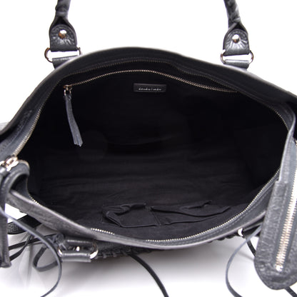 Balenciaga Agneau Classic Silver Hardware City Gris Fossile 9 of 9