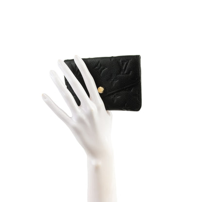 Louis Vuitton Empreinte Key Pouch Black 2 of 7