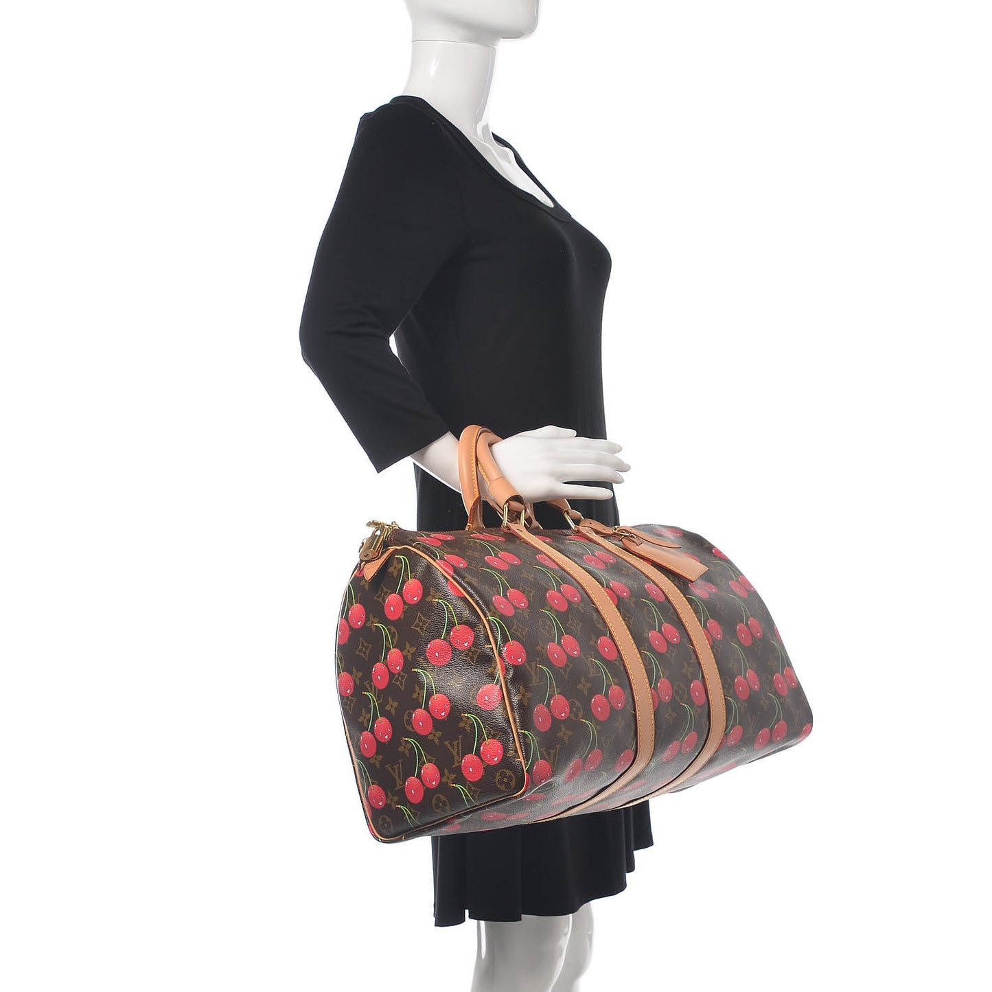 Monogram Cerises Keepall 45