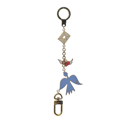 Louis Vuitton Enamel Love Birds Bag Charm 1 of 4