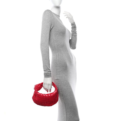 Bottega Veneta Patent Nappa Intrecciato Mini Jodie Candy Stripe 2 of 10