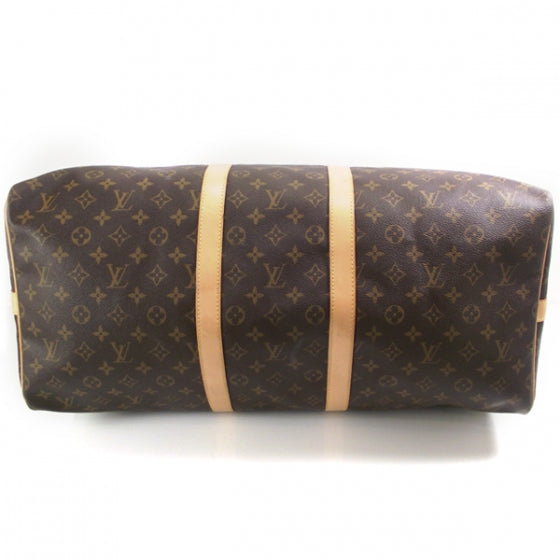 Louis Vuitton Monogram Keepall 55 + Strap 4 of 9