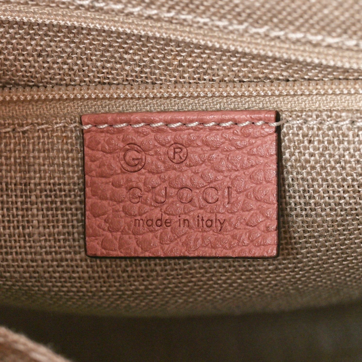 Gucci Monogram Small Bree Tote Beige Soft Pink 5 of 9