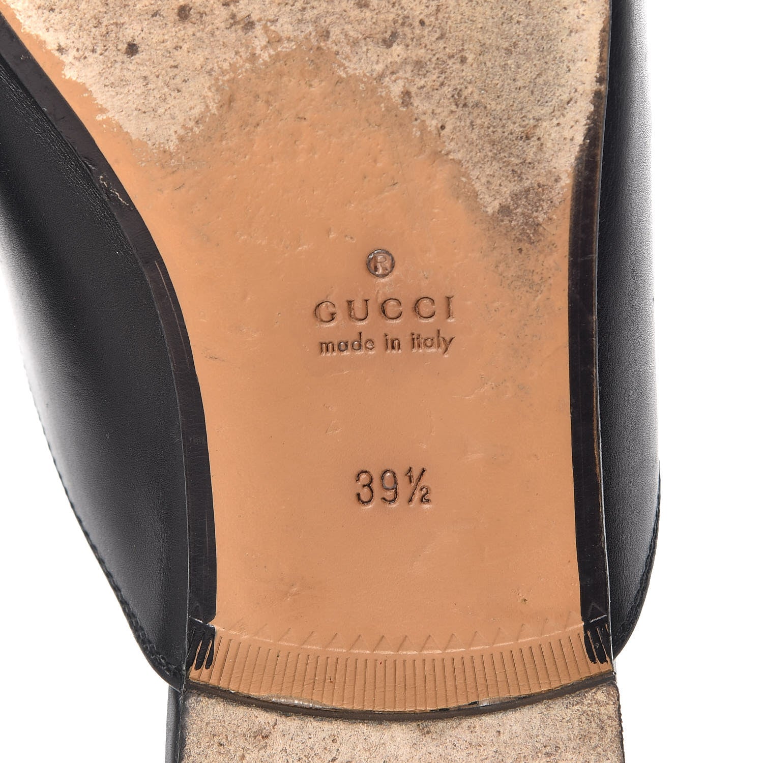 Gucci Calfskin Womens Princetown Slippers 39.5 Black 8 of 19