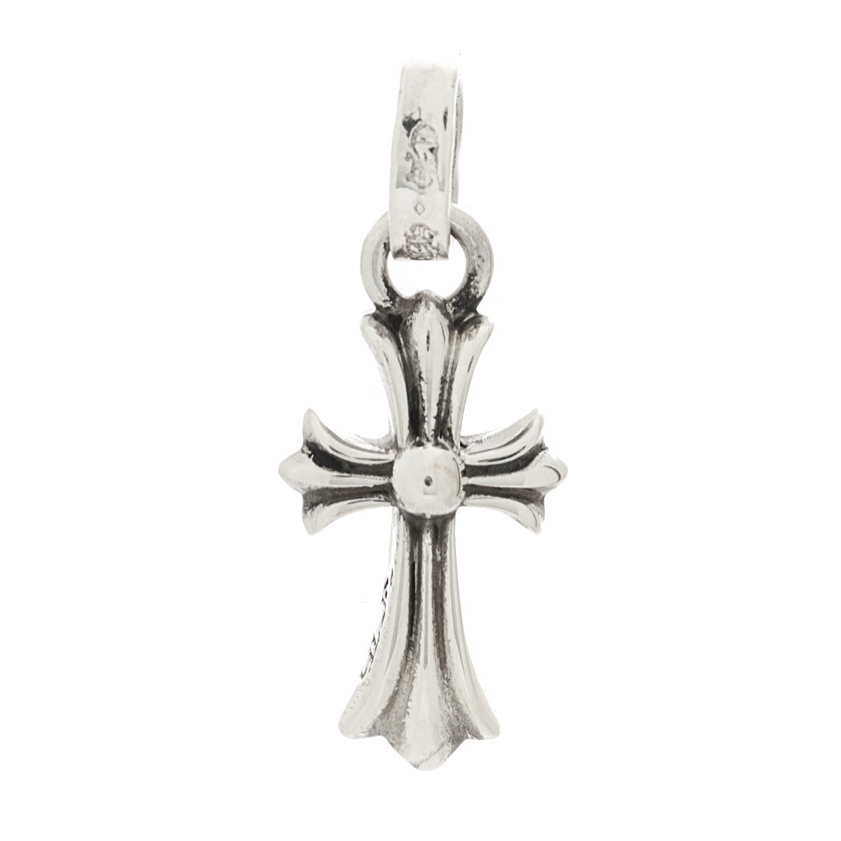 Chrome Hearts Sterling Silver Baby Fat Cross Pendant 1 of 4