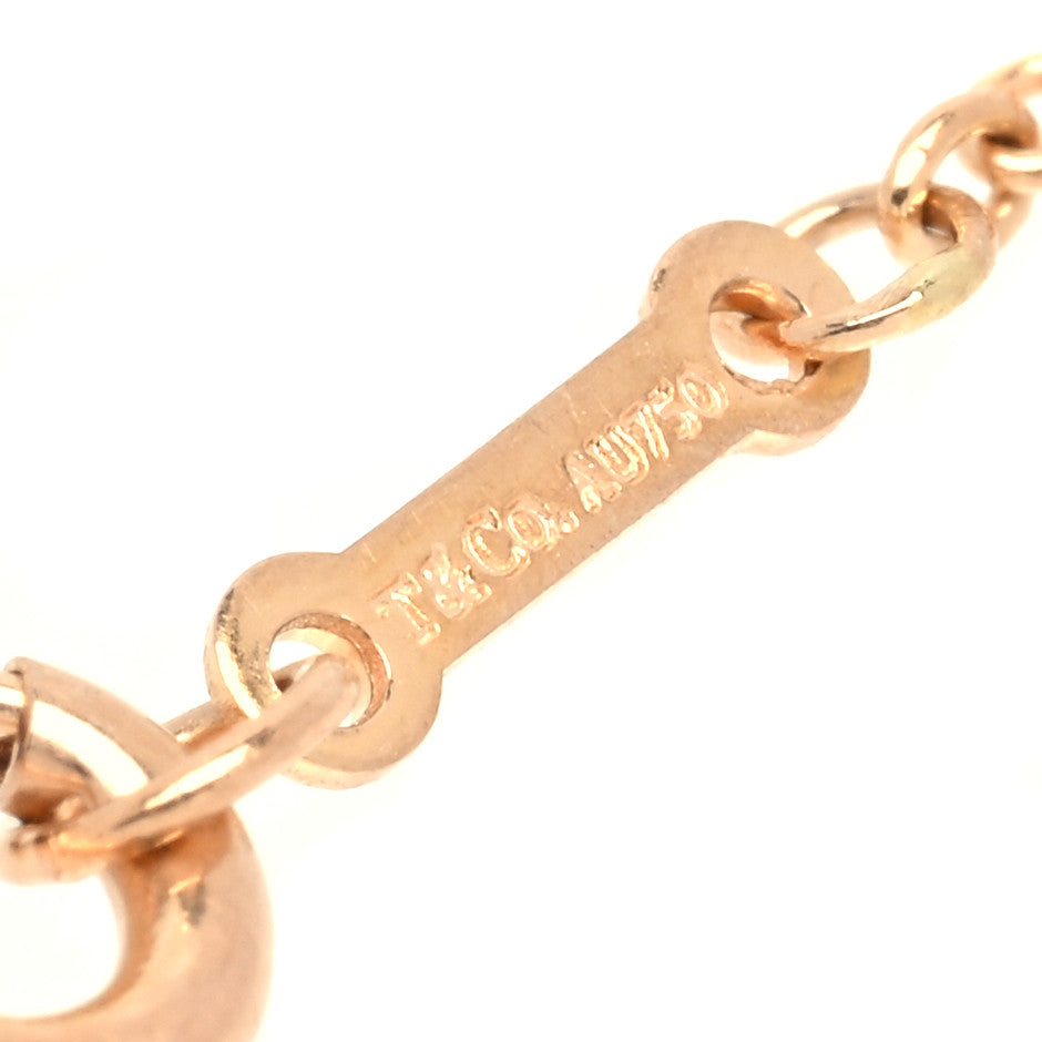 Tiffany 18K Rose Gold Paloma Picasso Olive Leaf Bracelet 5 of 6