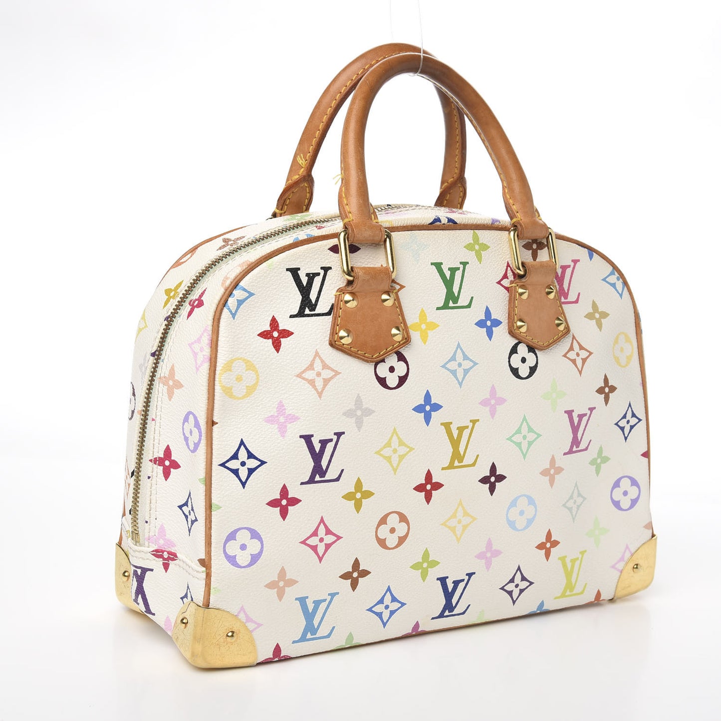 Monogram Multicolor Trouville White