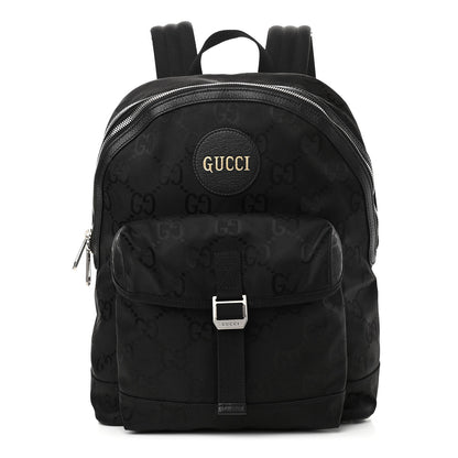 Gucci Econyl Nylon Monogram Off The Grid Backpack Black 1 of 11