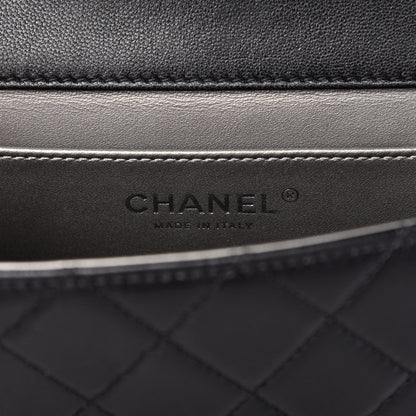 Chanel Lambskin Quilted Chic Pearls Flap Black 8 of 10