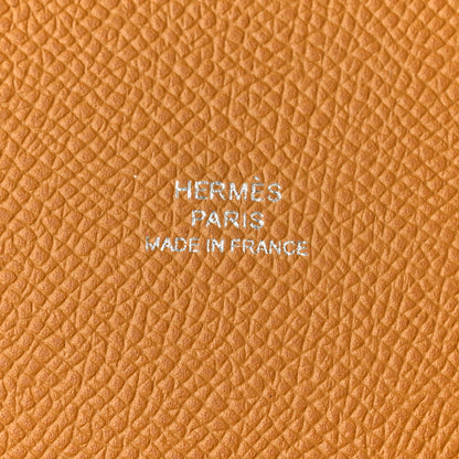 Hermes Epsom Calvi Pouch Colvert Sesame 5p Pink 8 of 10