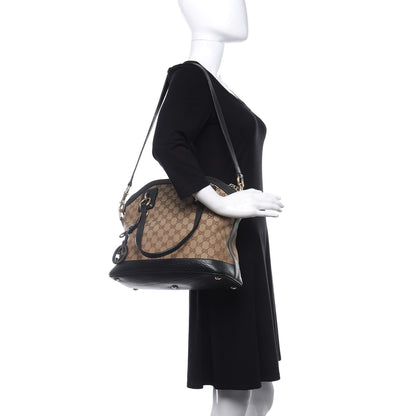 Gucci Monogram Medium Top Handle Bag Brown 2 of 12