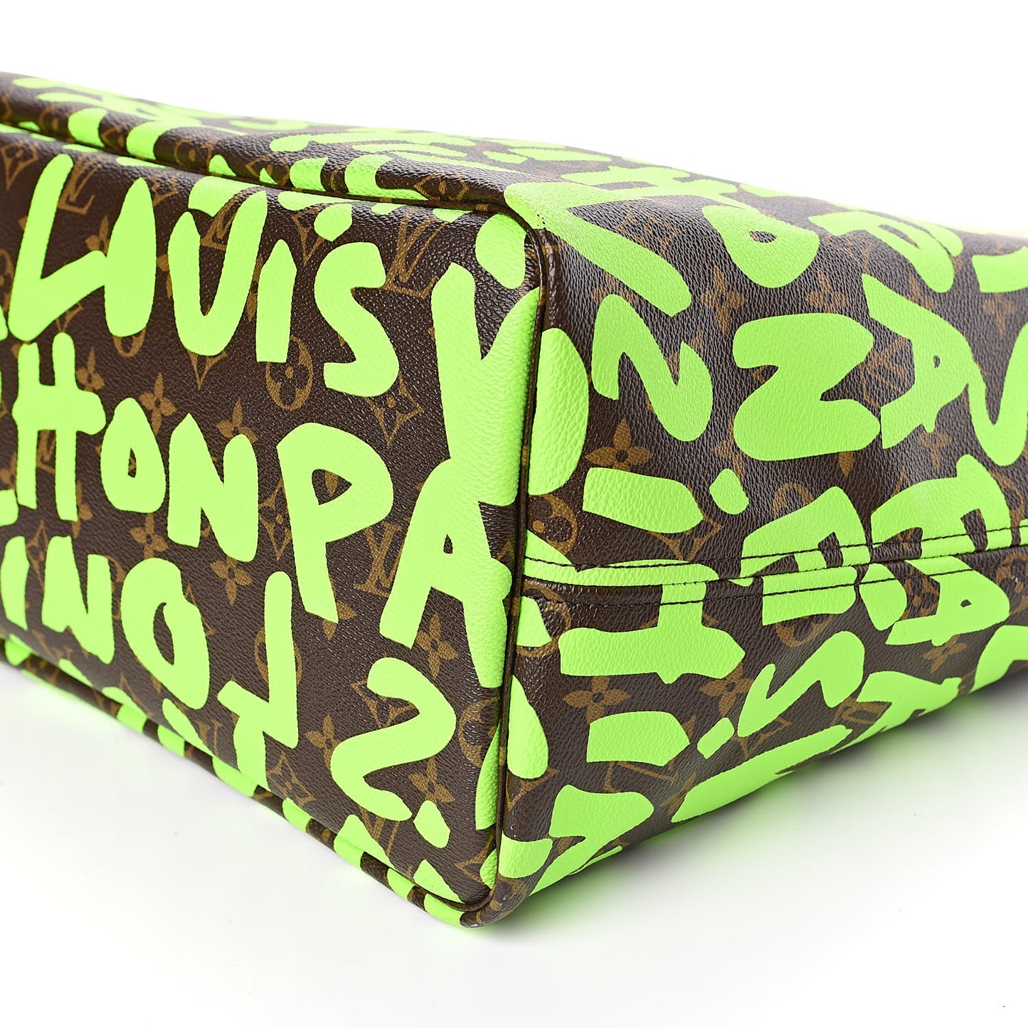 Monogram Graffiti Neverfull GM Green