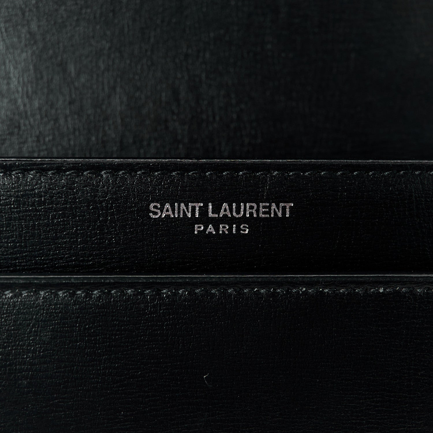 Saint Laurent Calfskin Medium Monogram Sunset Black 8 of 13