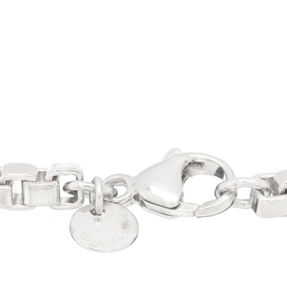Tiffany Sterling Silver 4mm Venetian Link Bracelet 3 of 3