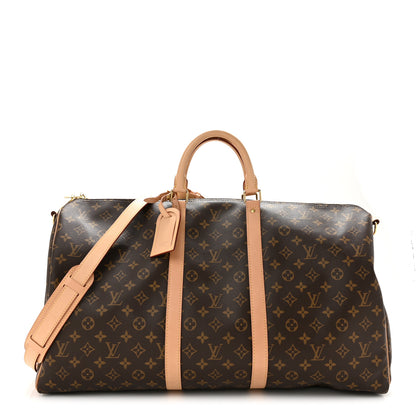 Louis Vuitton Monogram Keepall Bandouliere 55 1 of 11