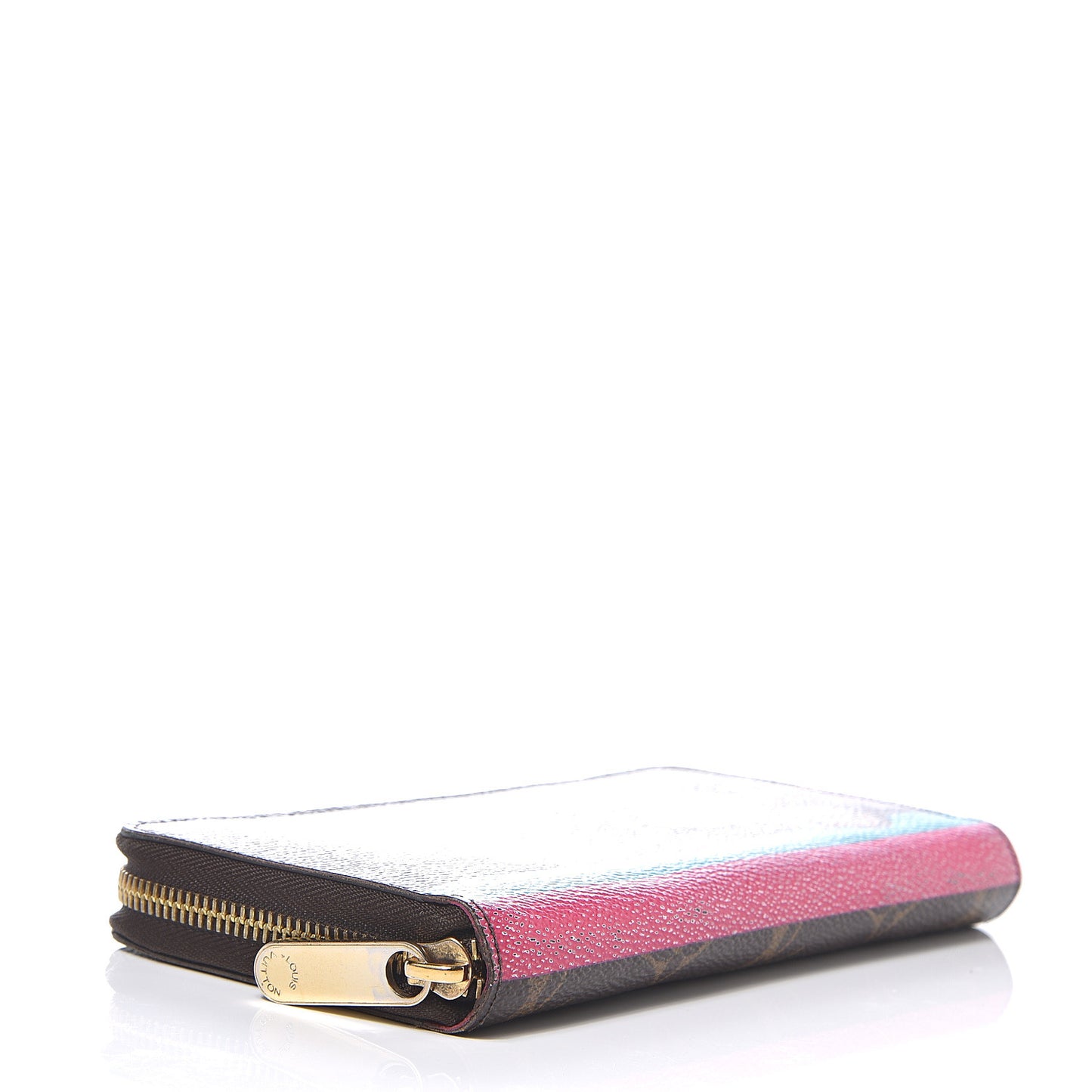 Monogram 2015 Christmas Animation Zippy Wallet Hibiscus