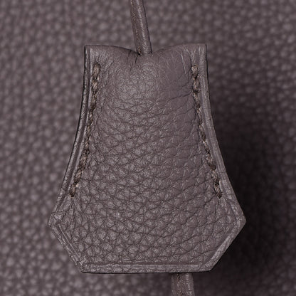Hermes Togo Birkin 40 Etain 22 of 35