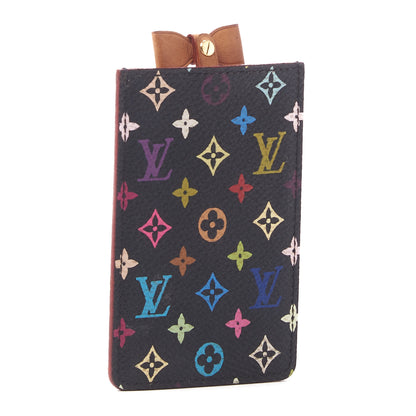 Louis Vuitton Monogram Multicolor Mirror and Case Pouch Black 2 of 8